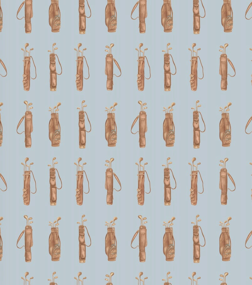 Woods Removable Wallpaper in Green and Brown