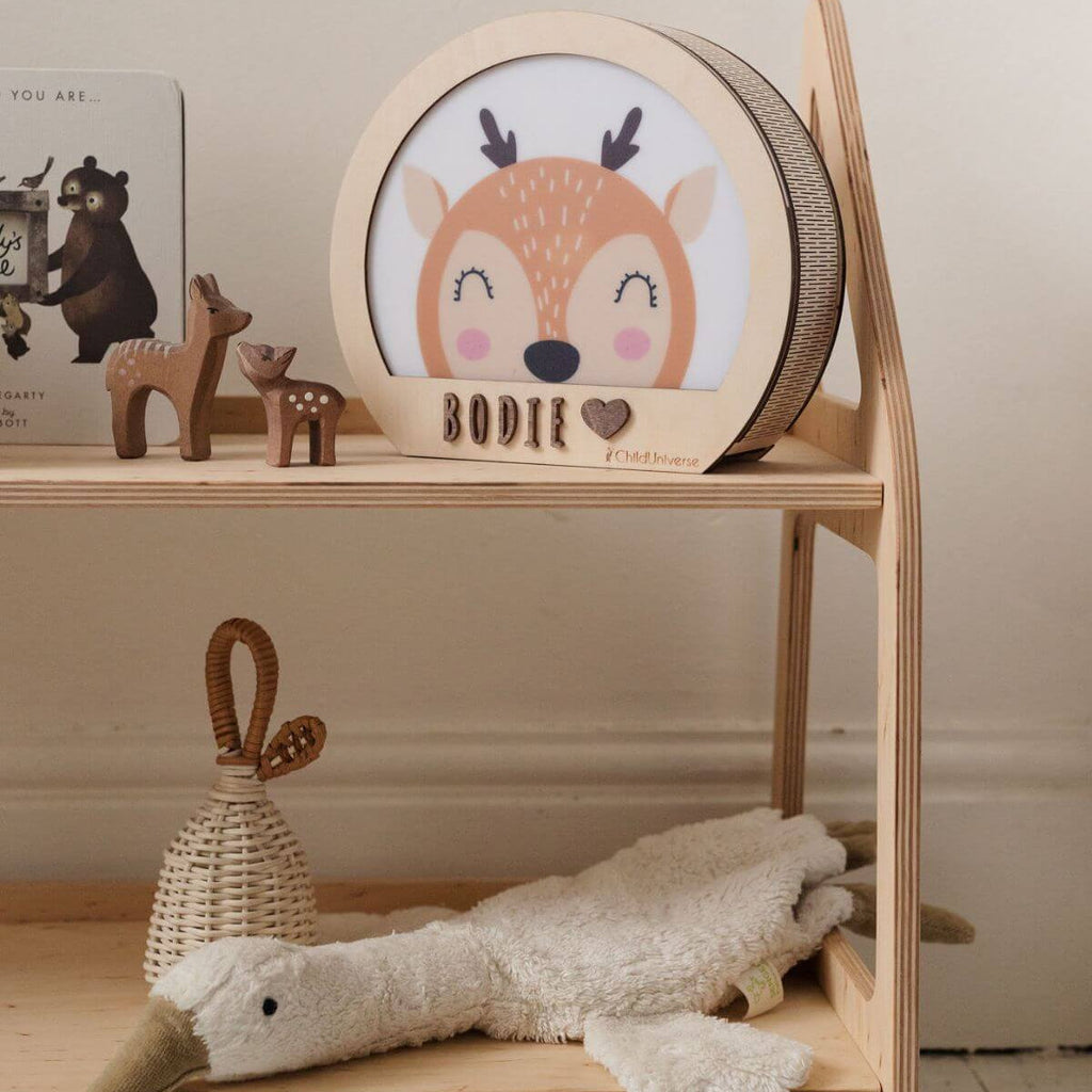 Montessori Toy Shelf for Kids - Durable Wooden Organizer