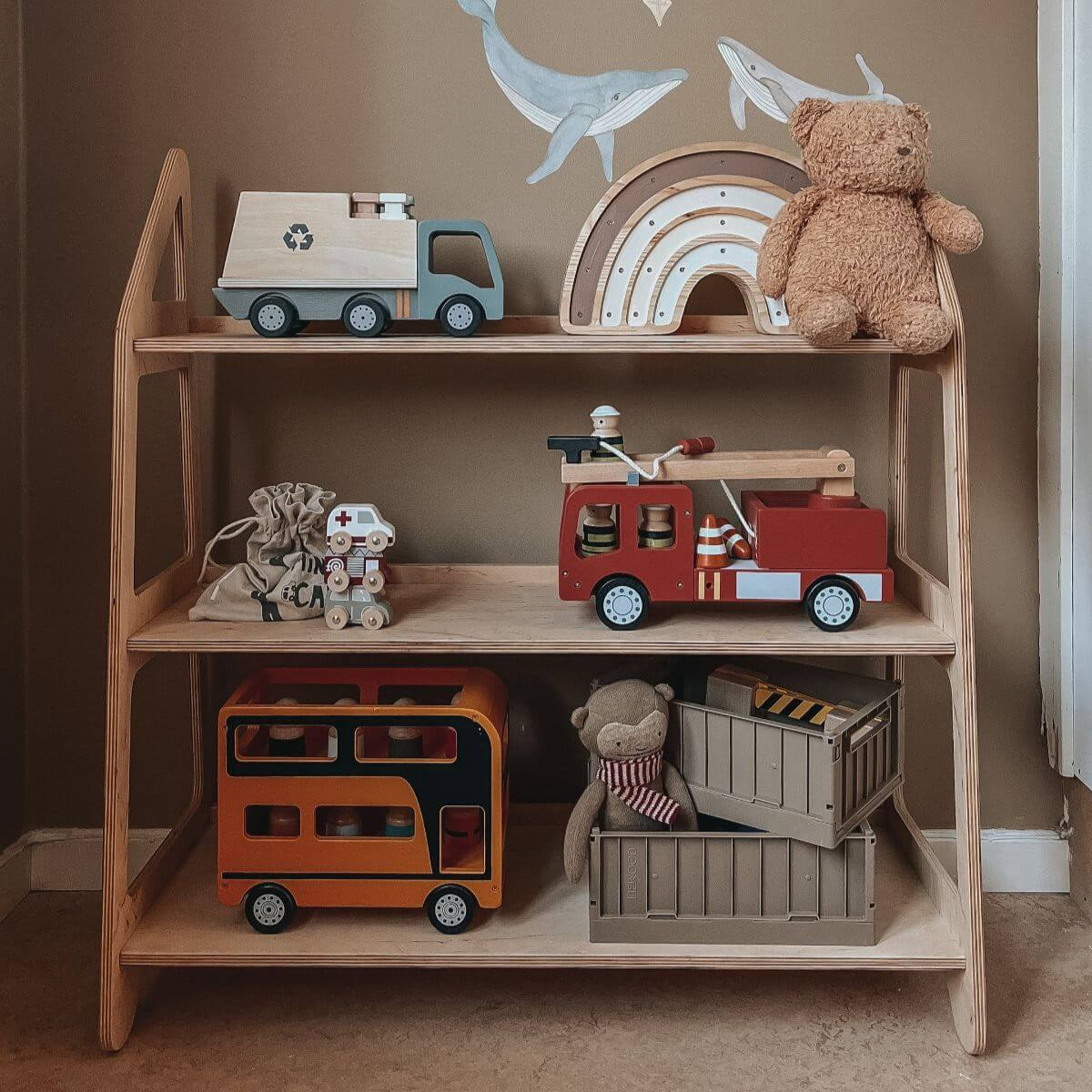 Montessori Playroom Organization Furniture Set