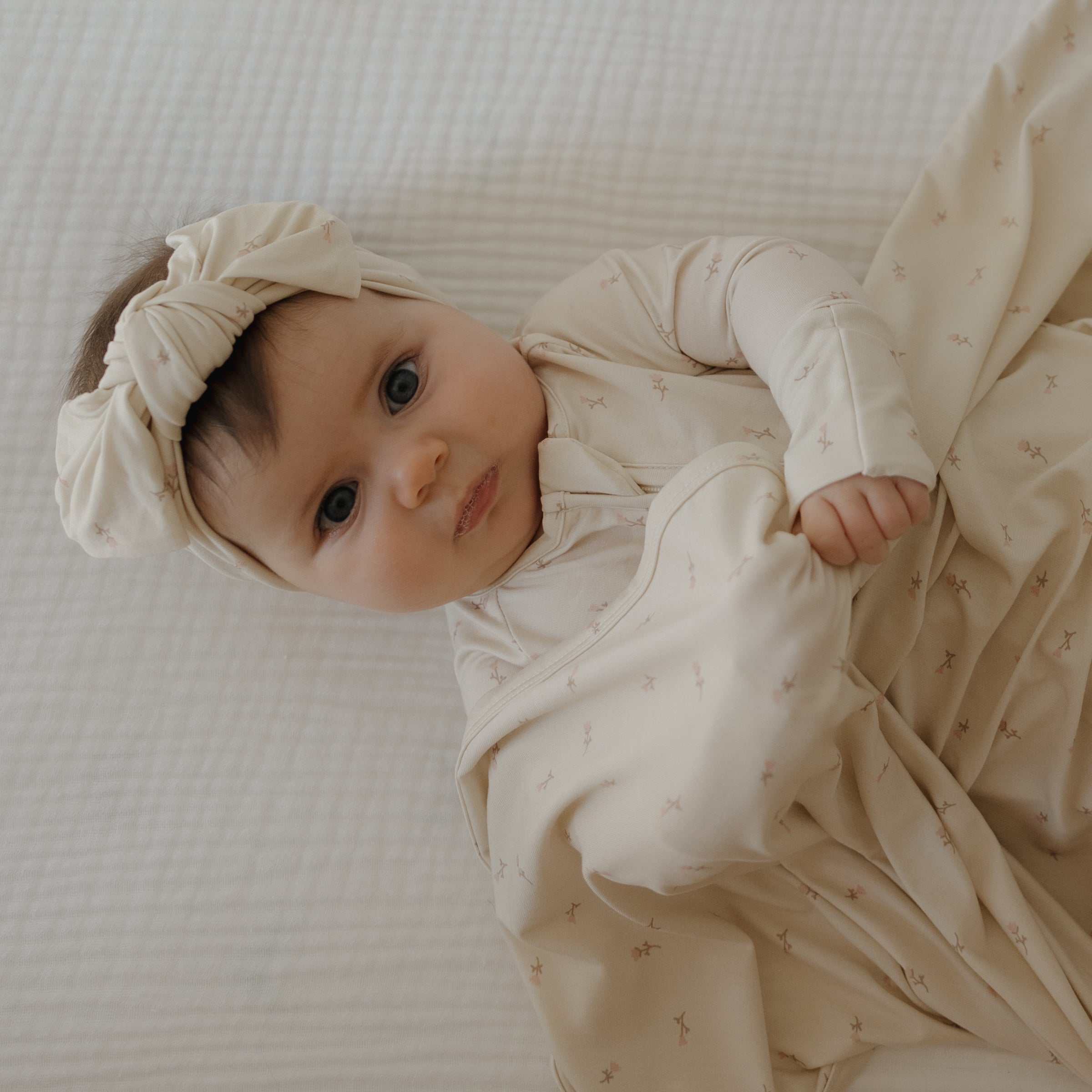 Bamboo Swaddle | Lucy