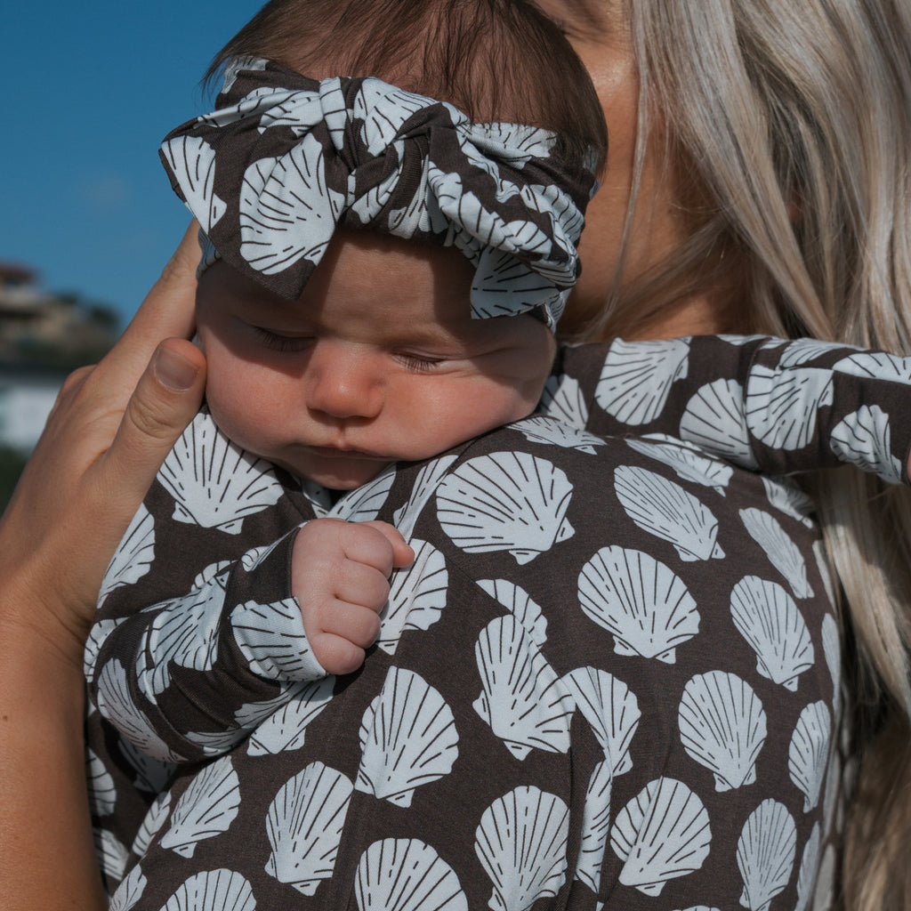 Bamboo Head Wrap | Seashells