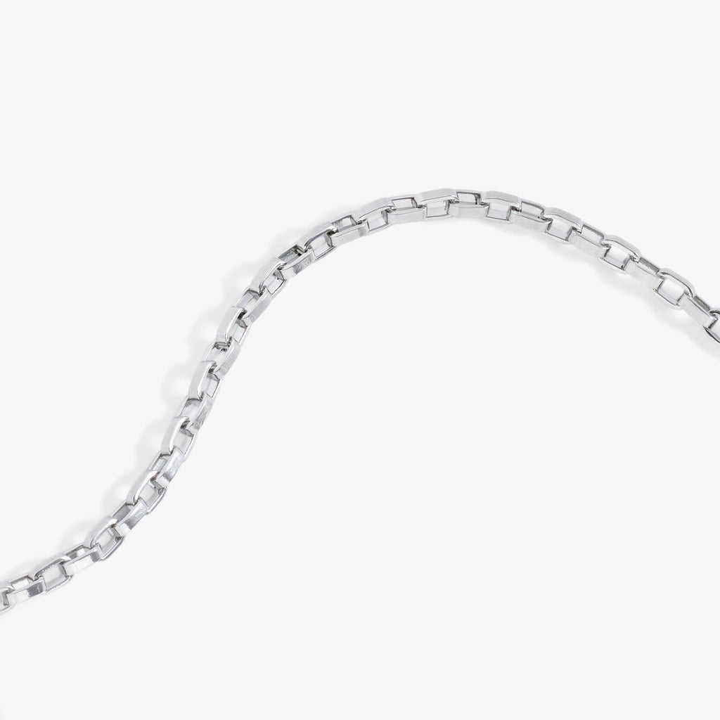 Everyday Box Link Chain Bracelet - Minimalist Gold-Tone Accessory