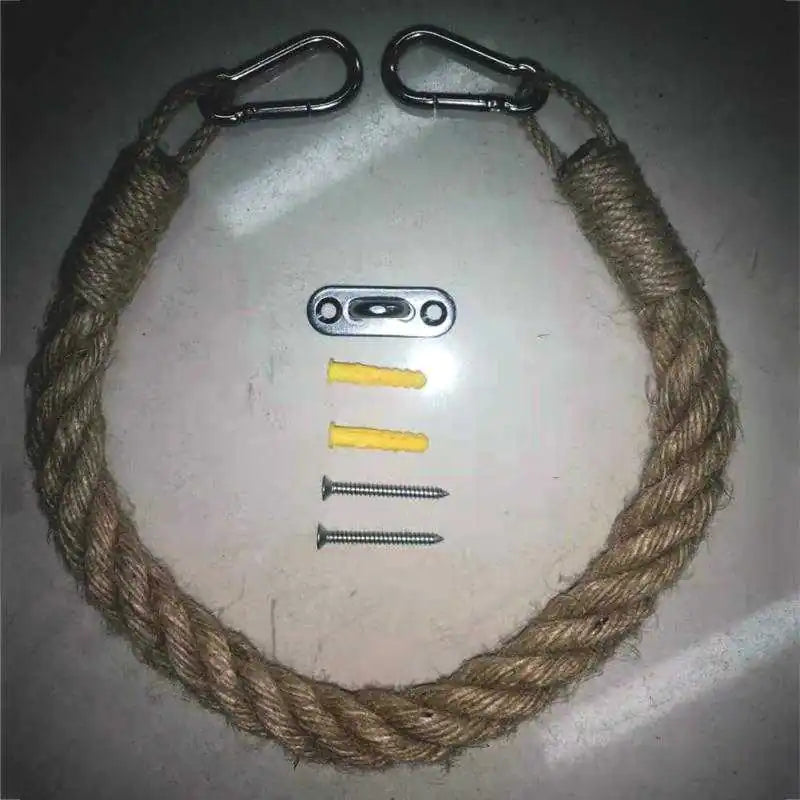 Rope Paper Holder for Wall-Mounted Bathroom Storage