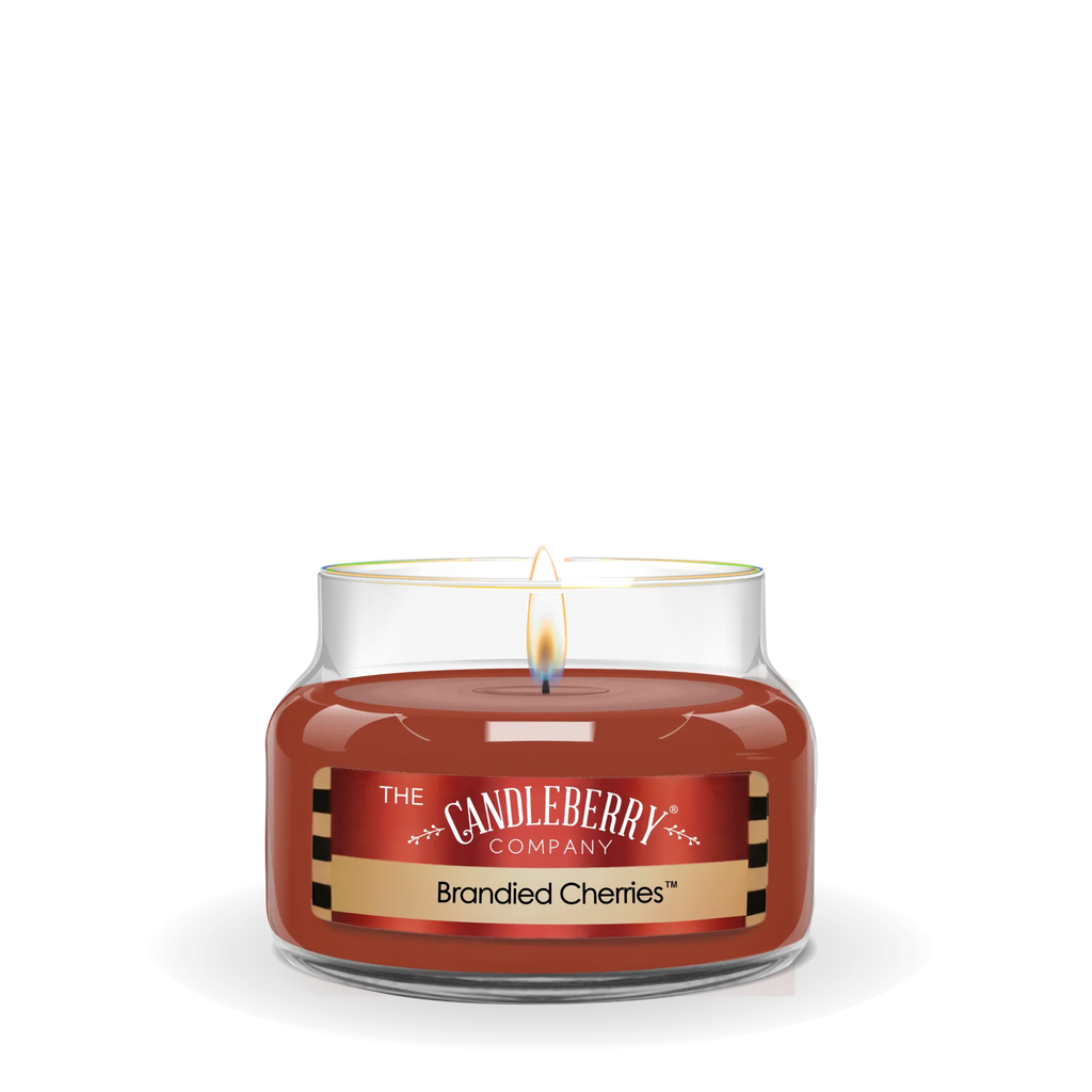Brandied Cherries Small Jar Candle | Spiced Fruit Scent