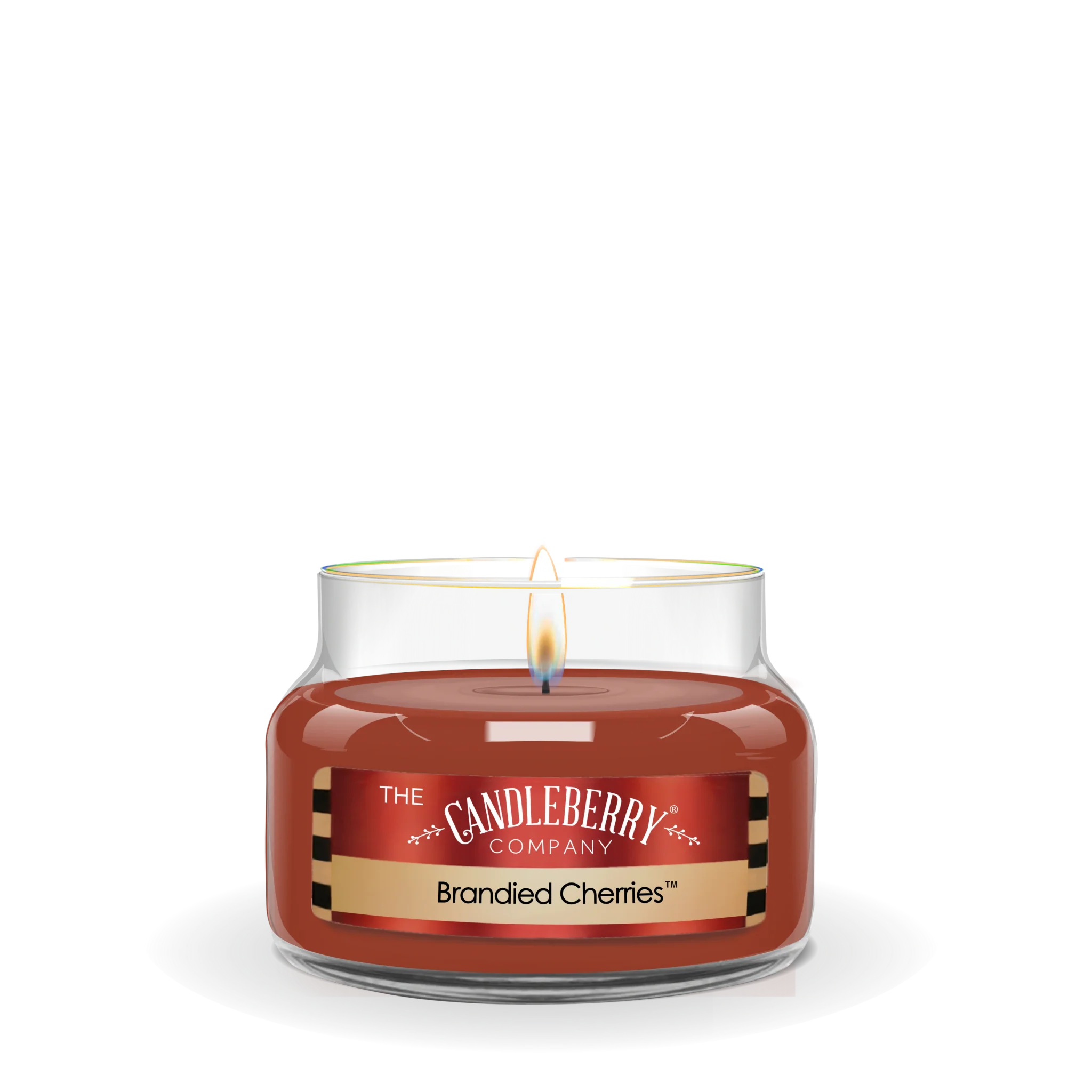 Brandied Cherries Small Jar Candle | Spiced Fruit Scent
