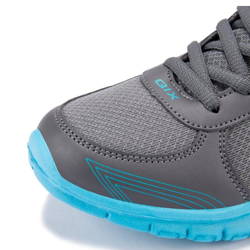 Women's Breathable Mesh Athletic Running Sneakers - Lightweight Lace Up