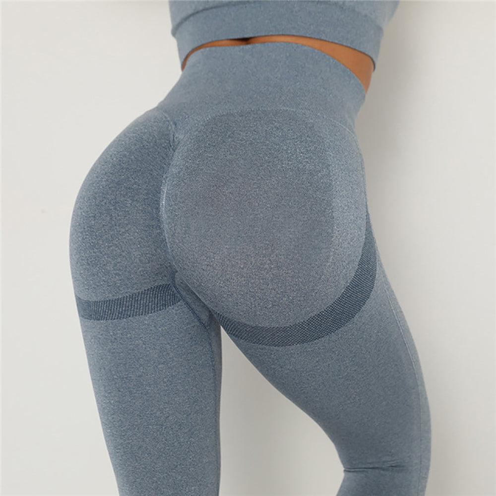 High Waisted Seamless Leggings for Women - Tummy Control Yoga Pants