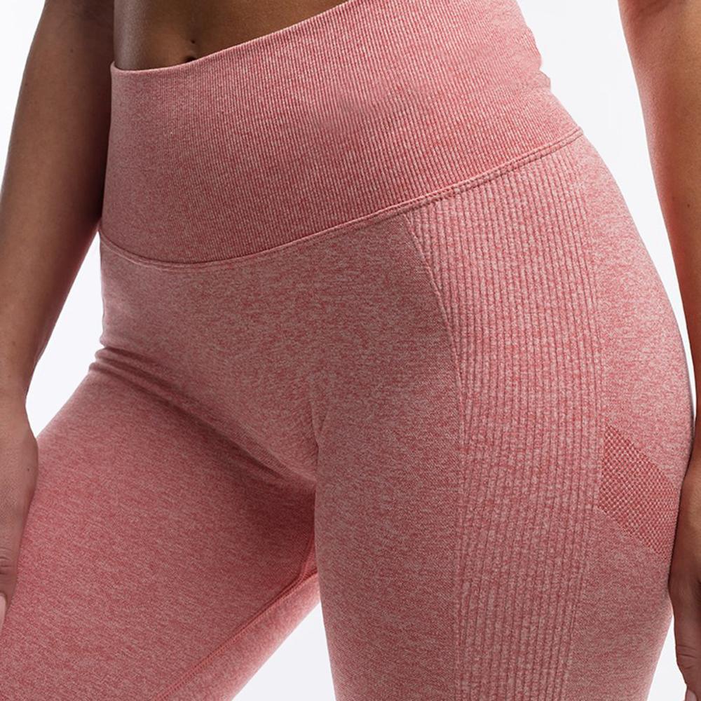 High Waisted Seamless Leggings for Women - Tummy Control Yoga Pants