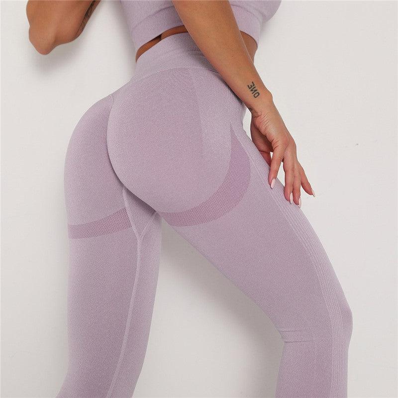 High Waisted Seamless Leggings for Women - Tummy Control Yoga Pants