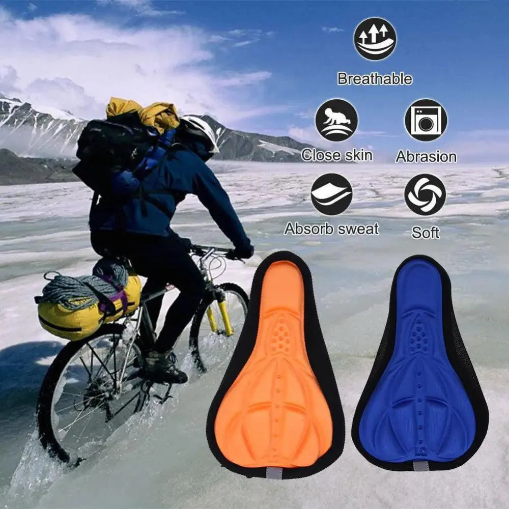 Breathable 3D Sponge Mountain Bike Saddle Cushion Cover