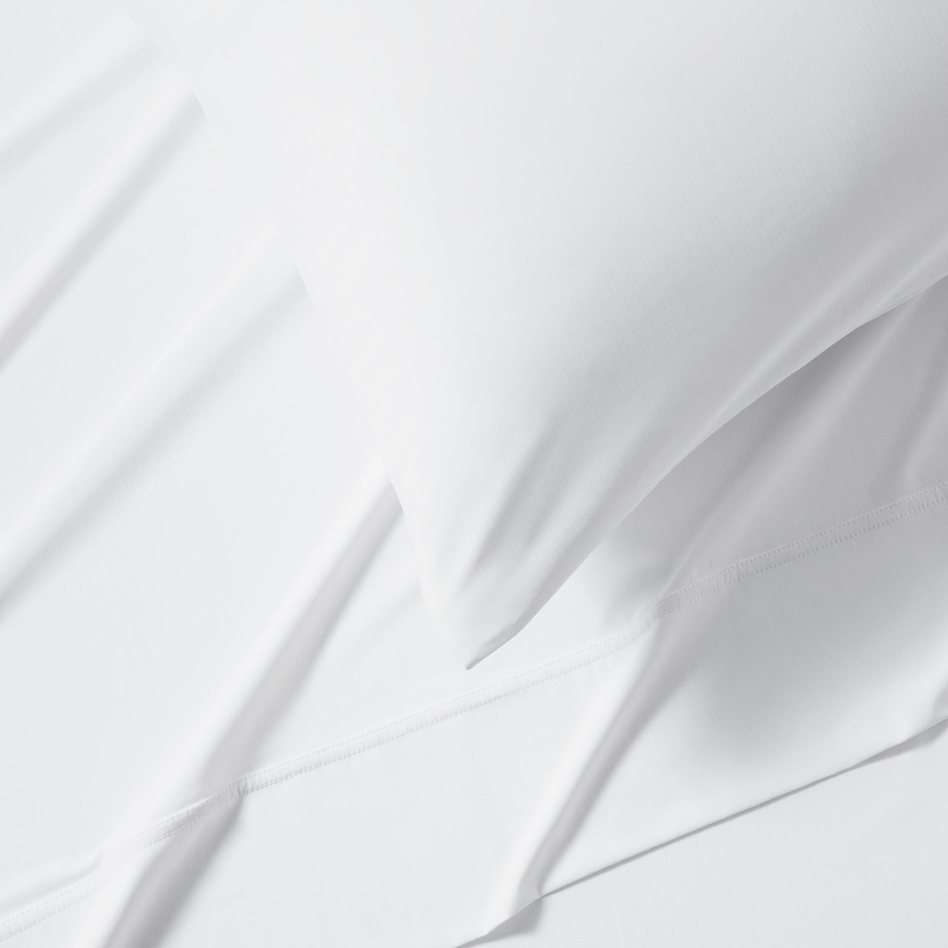 Cool Zone White Cooling Sheet Set Temperature Regulating Bedding - Image 4