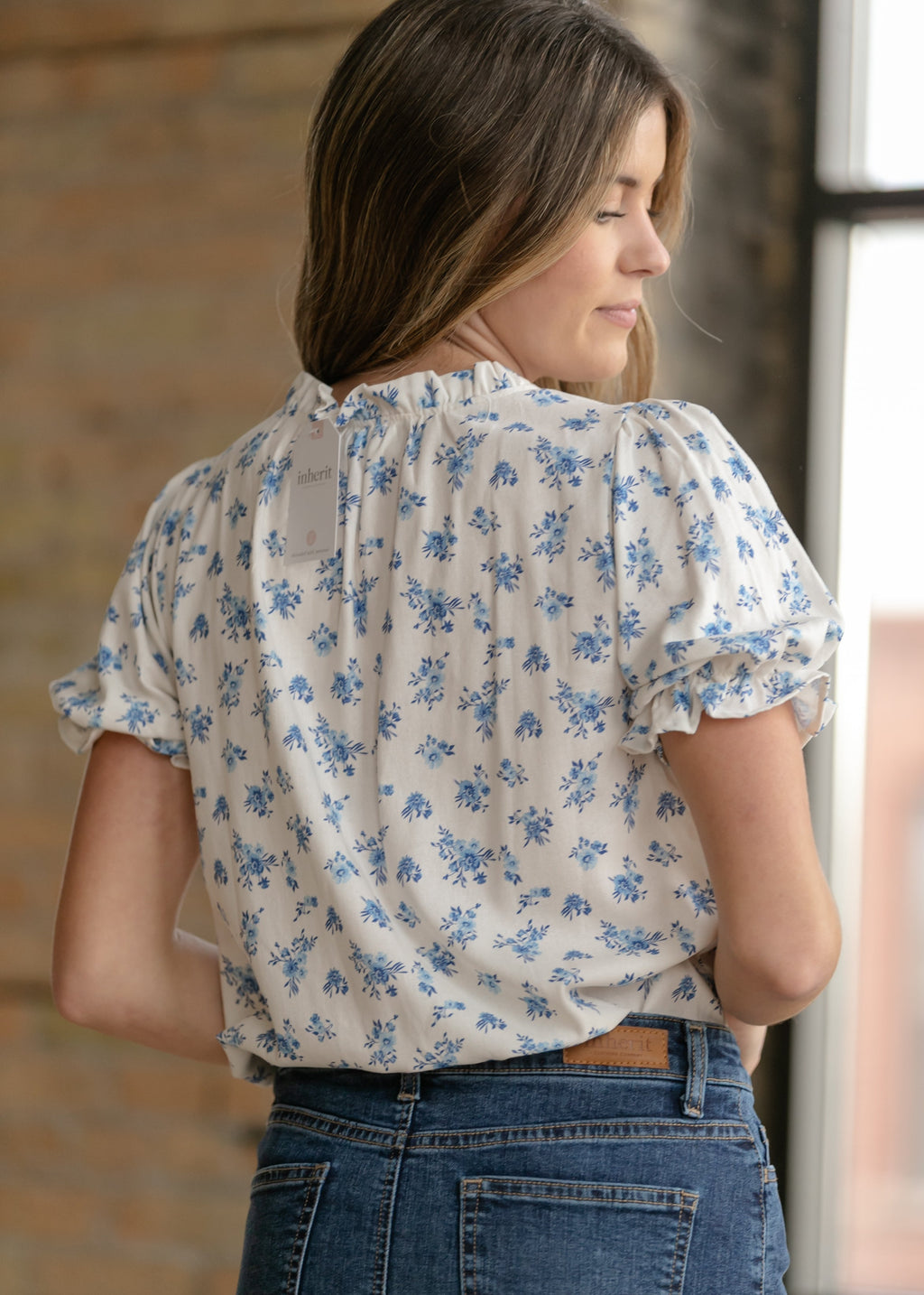 Bria Dark Wash Denim Maxi Skirt | Classic Straight Fit