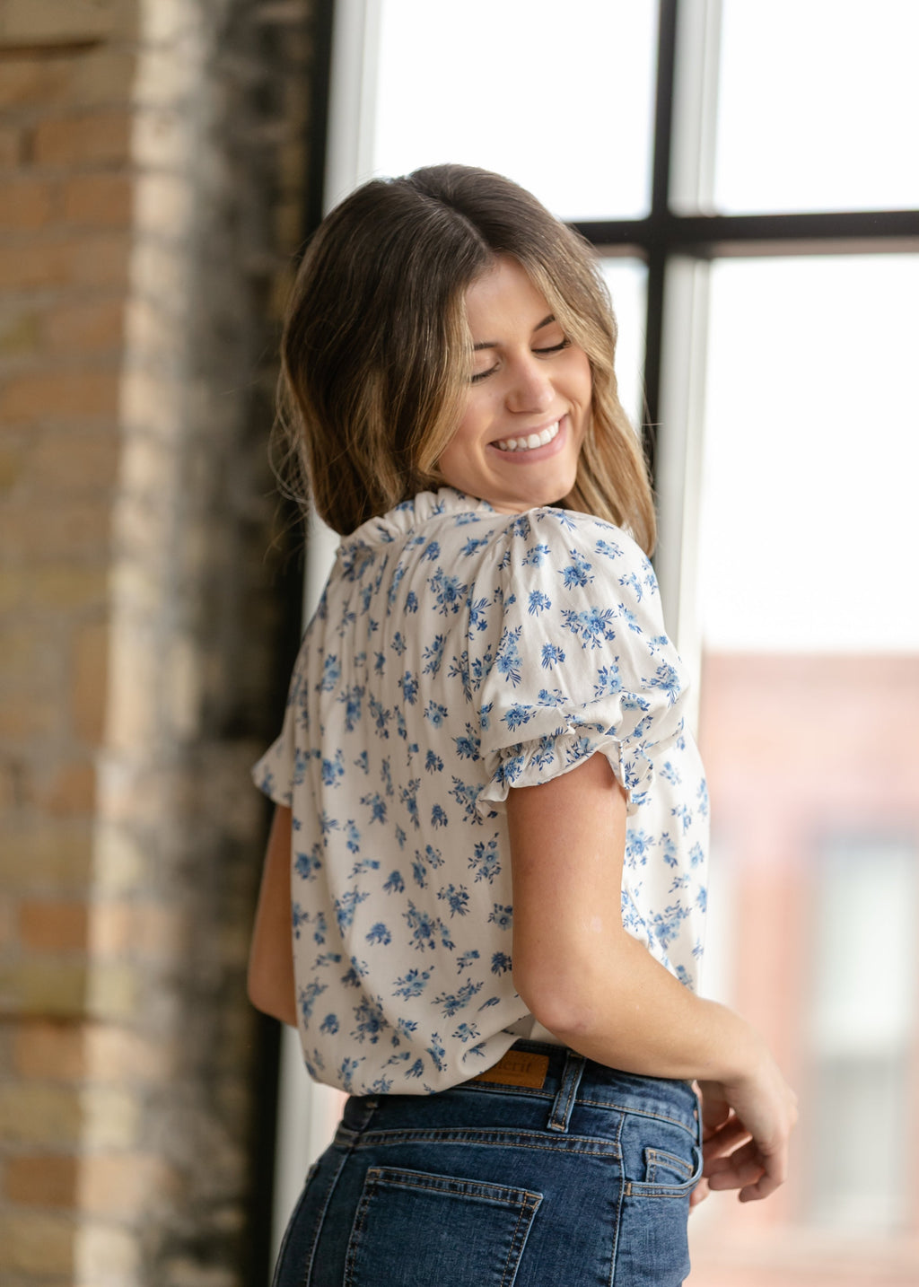 Bria Dark Wash Denim Maxi Skirt | Classic Straight Fit