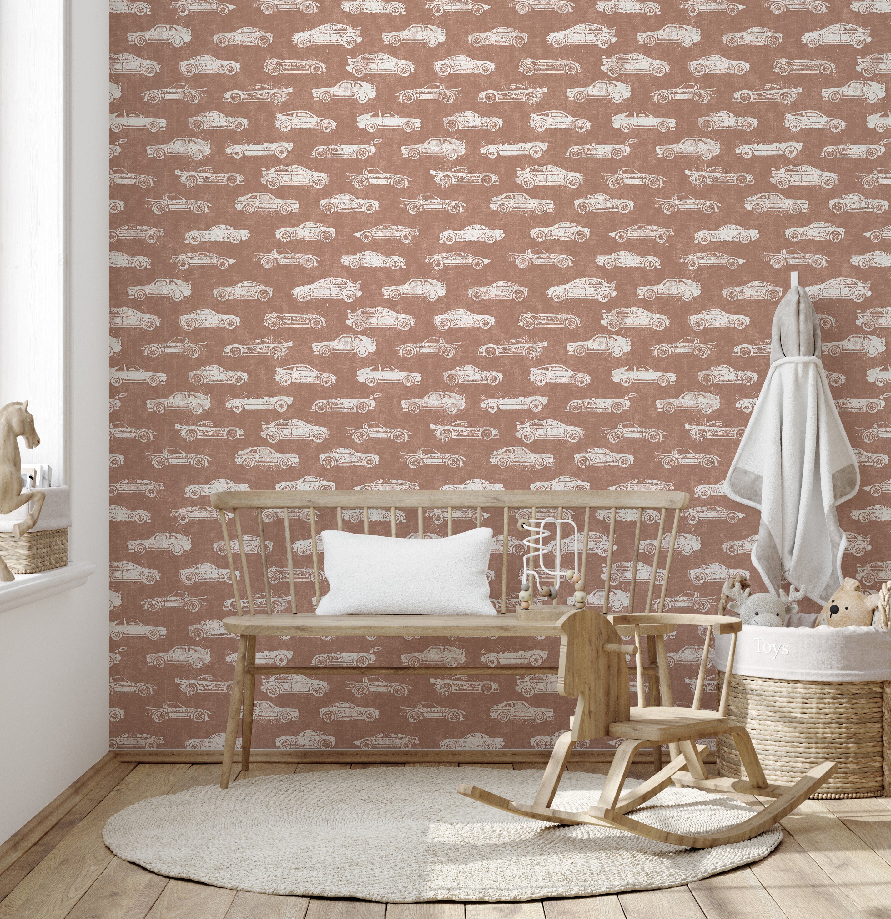 Derby Wallpaper by Rusky Rose by Amy