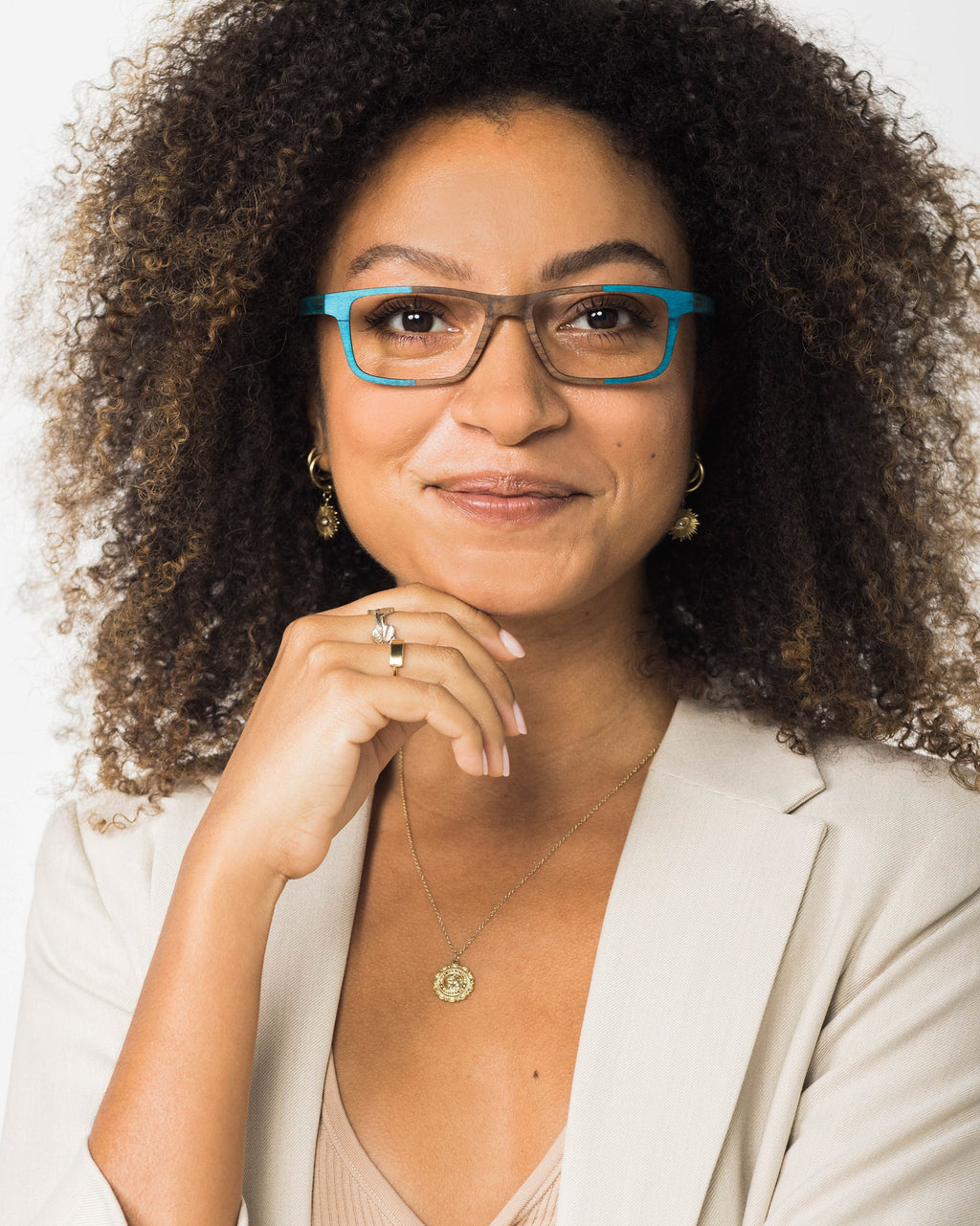 Brickell Wood & Carbon Fiber Eyeglasses