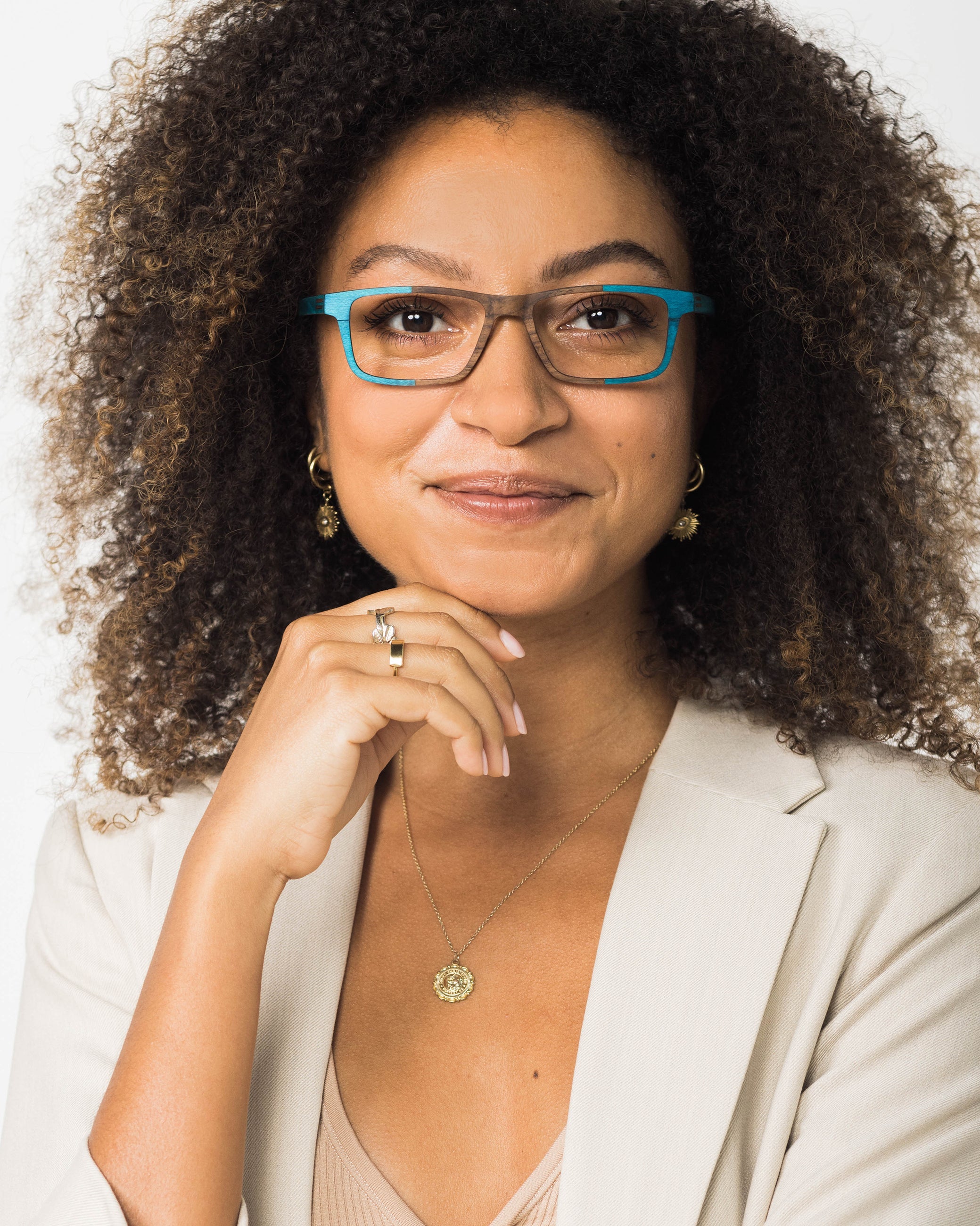 Brickell Wood & Carbon Fiber Eyeglasses