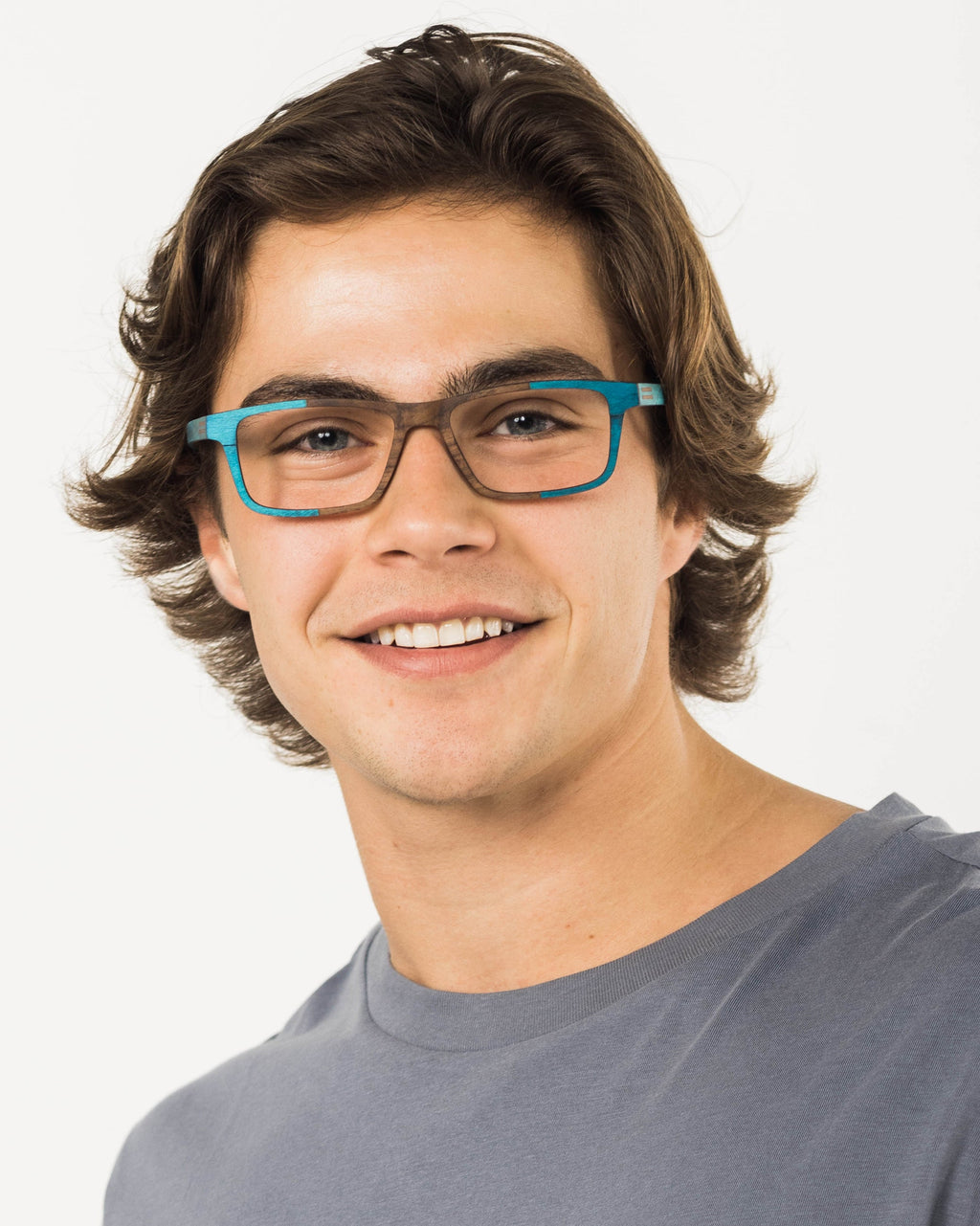 Brickell Wood & Carbon Fiber Eyeglasses