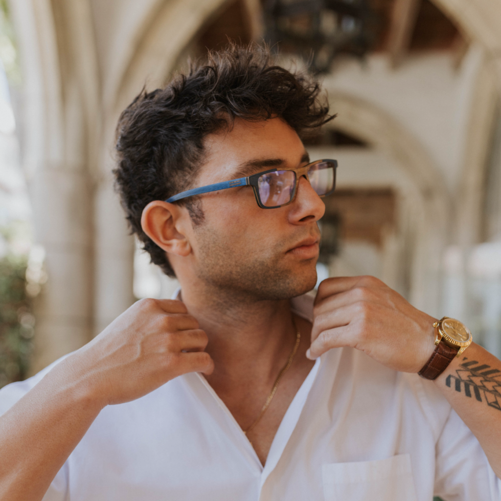 Brickell Wood & Carbon Fiber Eyeglasses