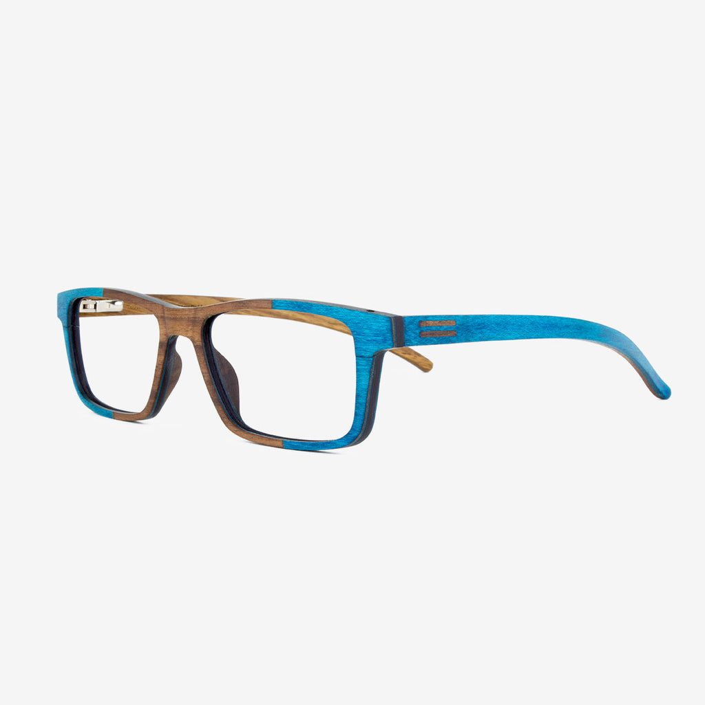 Brickell Wood & Carbon Fiber Eyeglasses