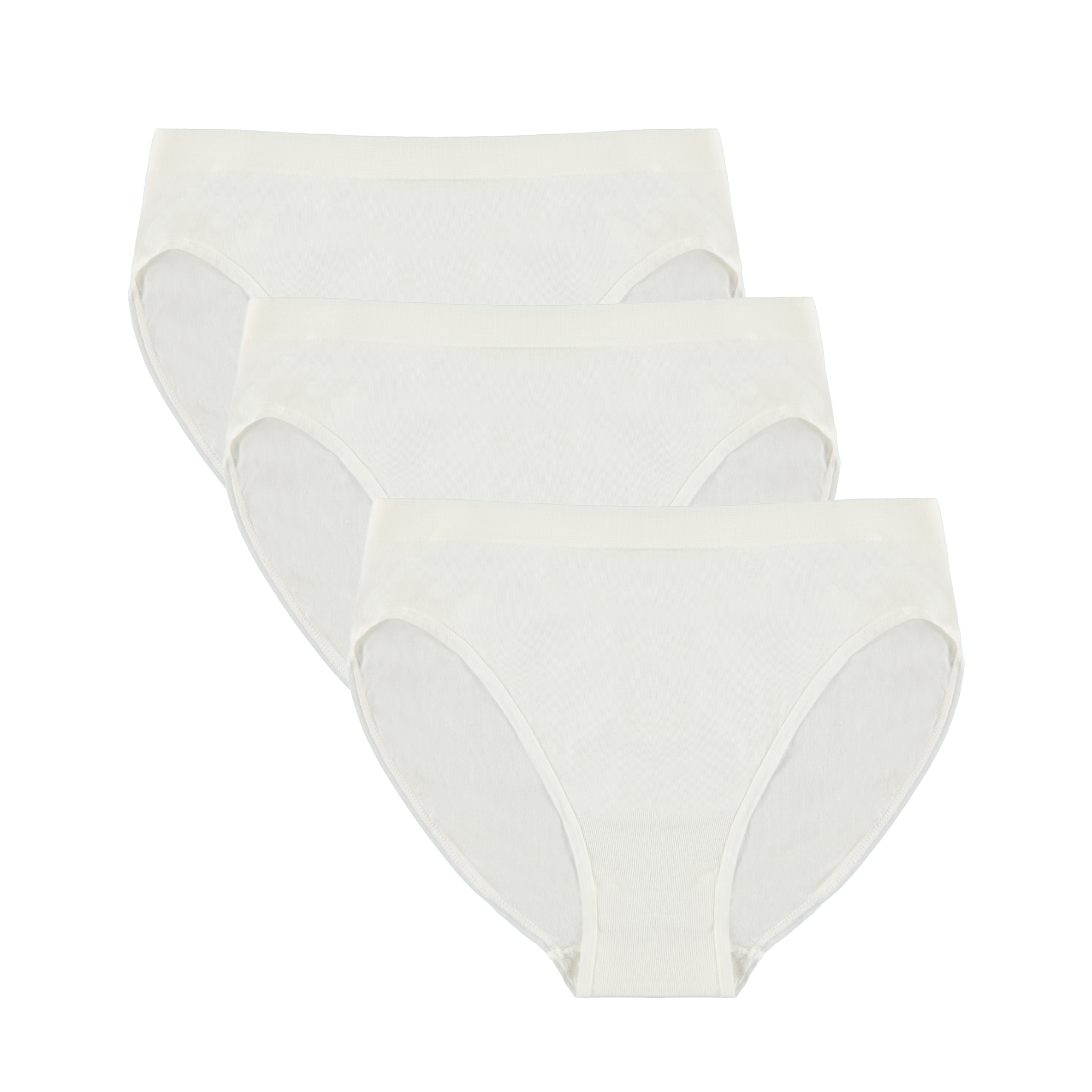 Women's Bamboo Cotton High Leg Brief 3-Pack