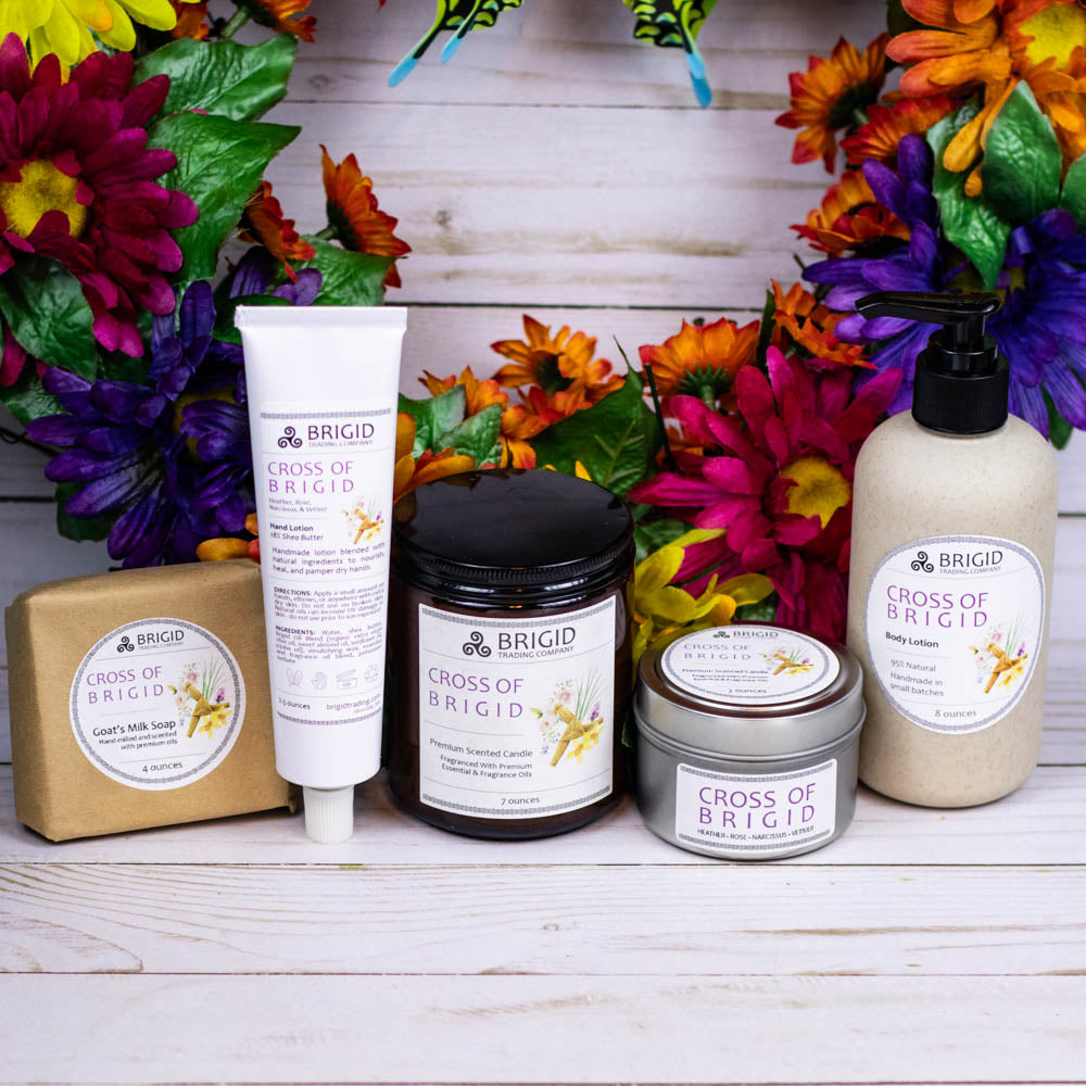 Imbolc Natural Hand Lotion - Heather, Rose, Narcissus, and Vetiver