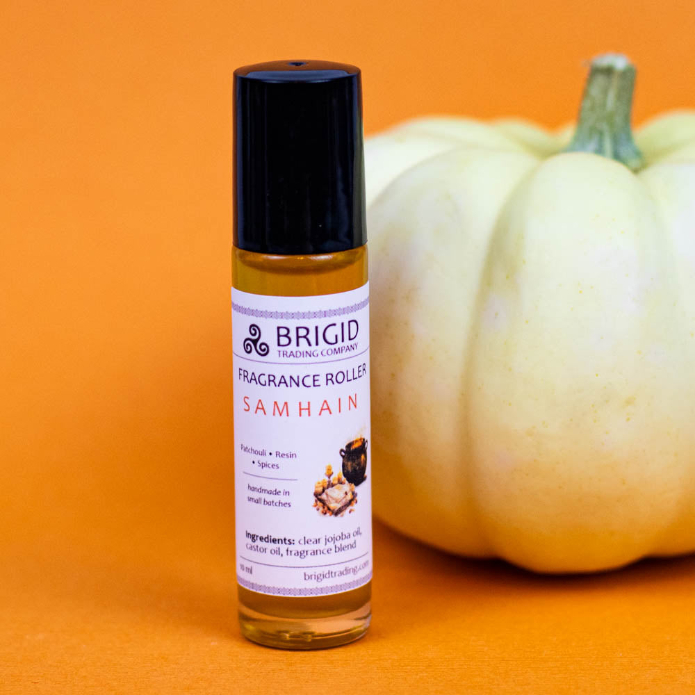 Samhain Fragrance Roller - Merlot Wine, Smoked Patchouli, and Dragon's Blood