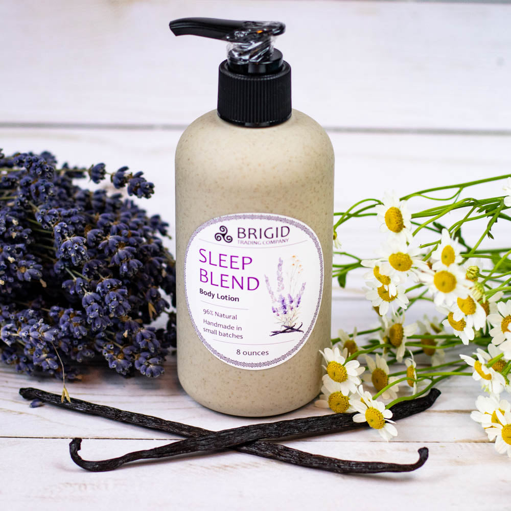 Sleep Blend Natural Body Lotion - Lavender, Chamomile, and Vanilla