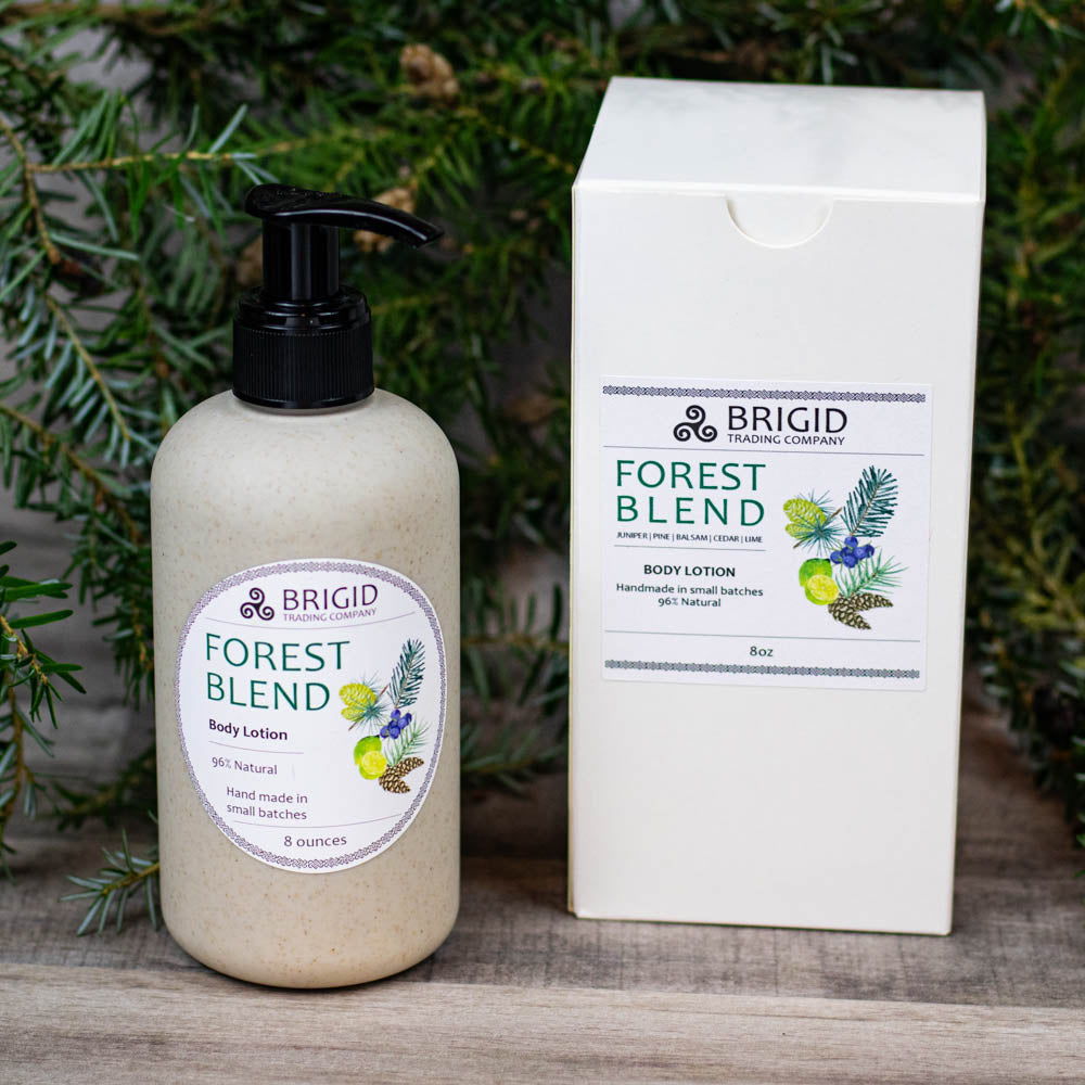 Forest Blend Natural Body Lotion - Juniper, Pine, Balsam, Cedar, and Lime