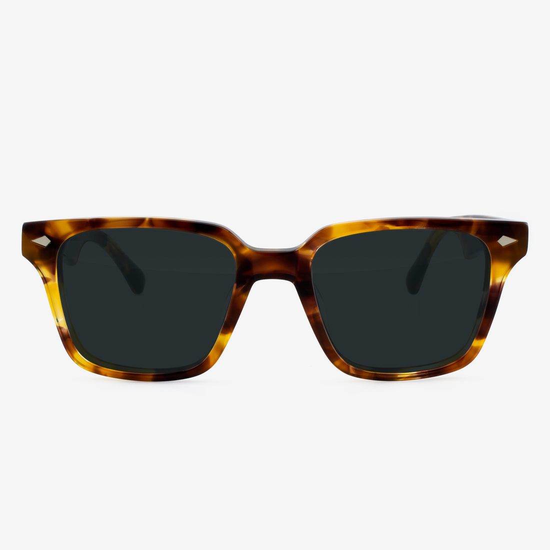 Briny midcentury-inspired sunglasses featuring a classic frame design in a blend of acetate and wood.