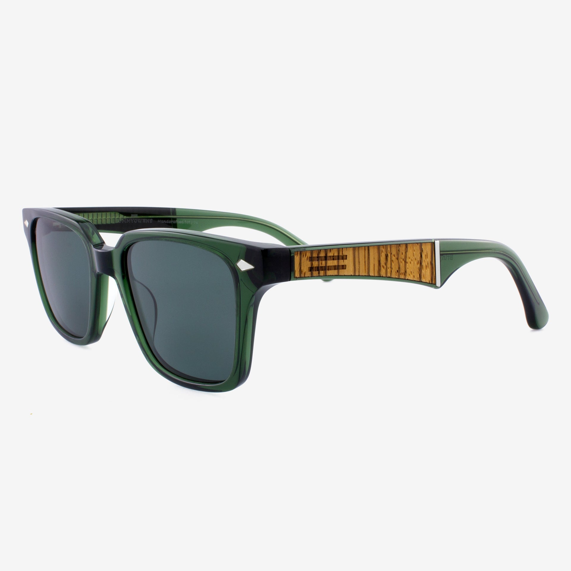Briny Acetate and Wood Sunglasses
