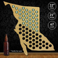 British Columbia Beer Cap Map