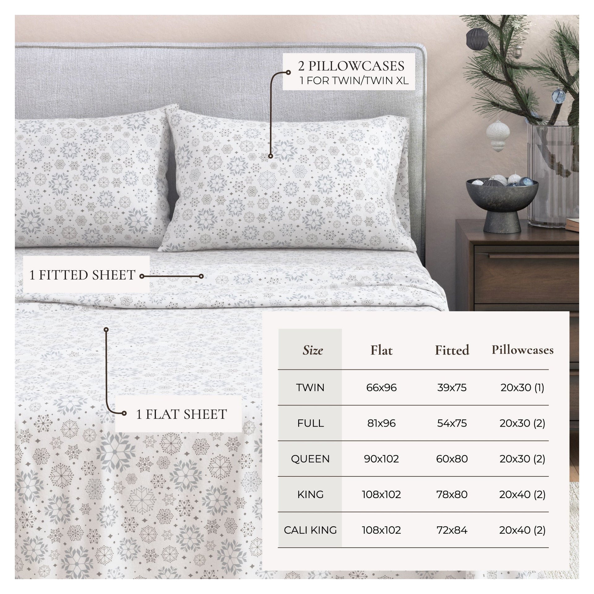 Turkish Cotton Flannel Sheet - Stratton Collection