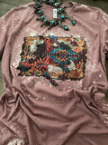 Bronc Rider Tee: Soft Meets Western Stylish