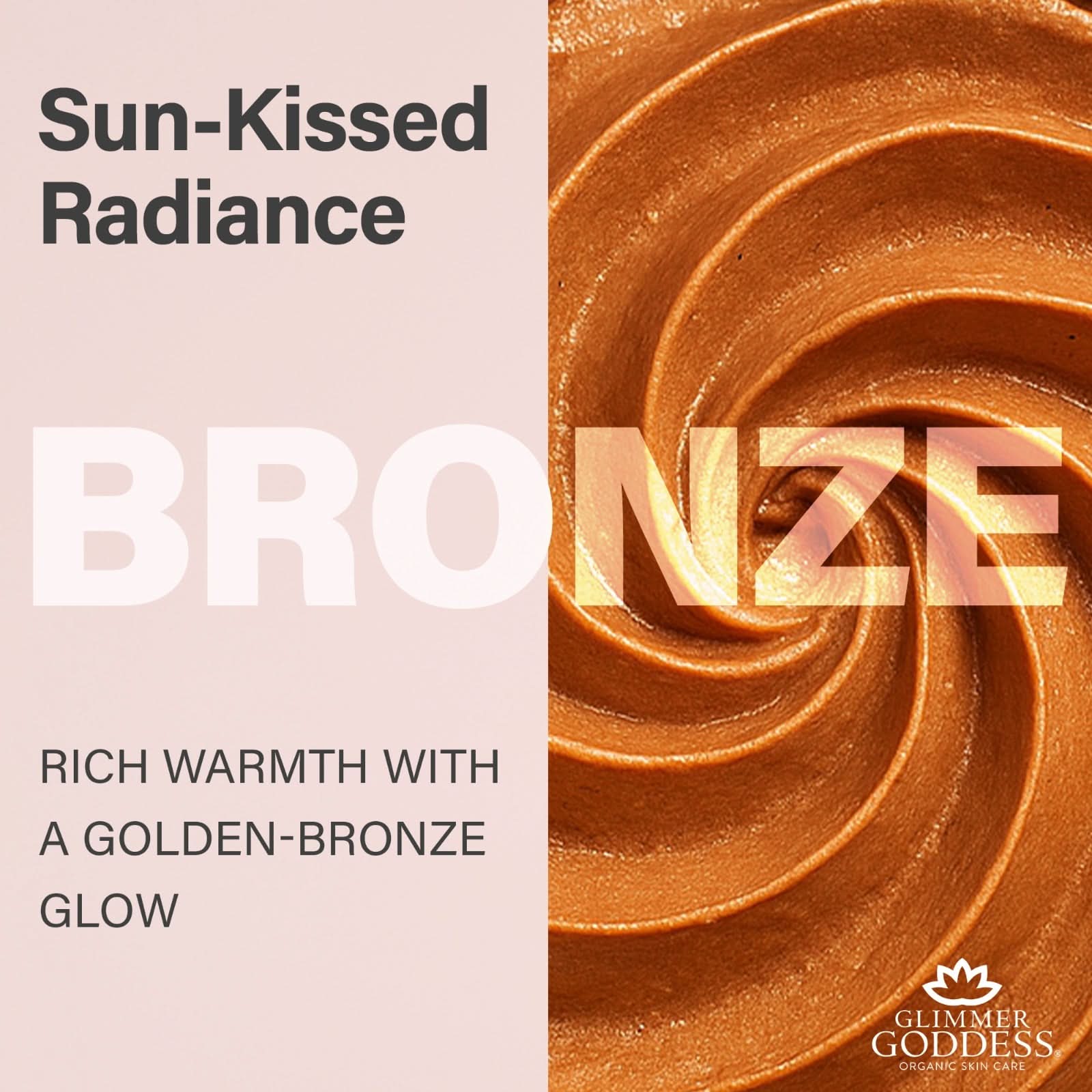Organic Shimmer Whipped Body Butter Super Bronze Level 3 Glow