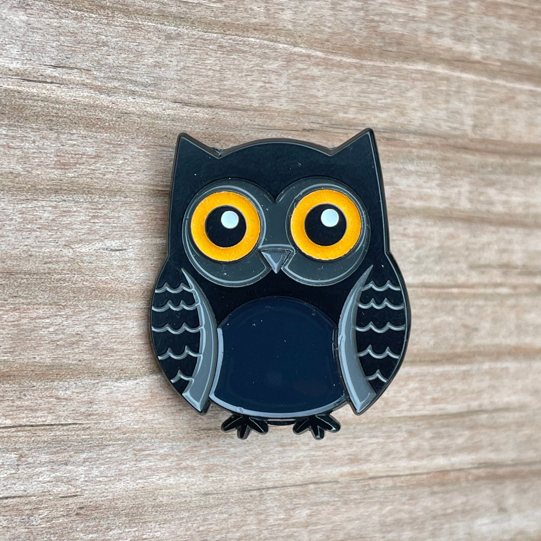 Owl Enamel Pin – A Tribute to Hoarding, Healing & Hilarious Trauma