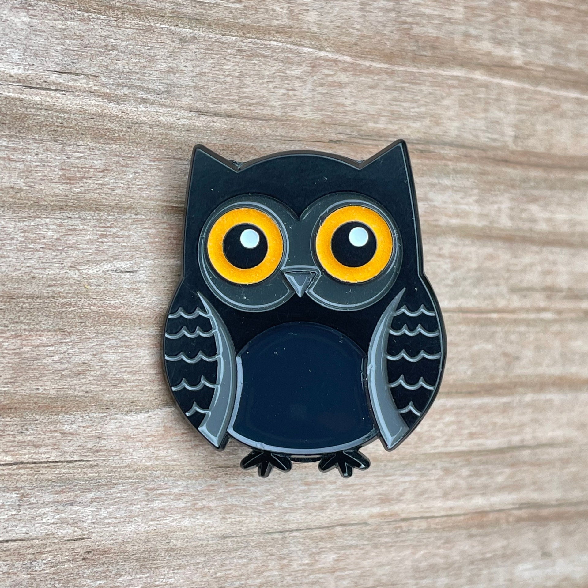 Owl Enamel Pin – A Tribute to Hoarding, Healing & Hilarious Trauma