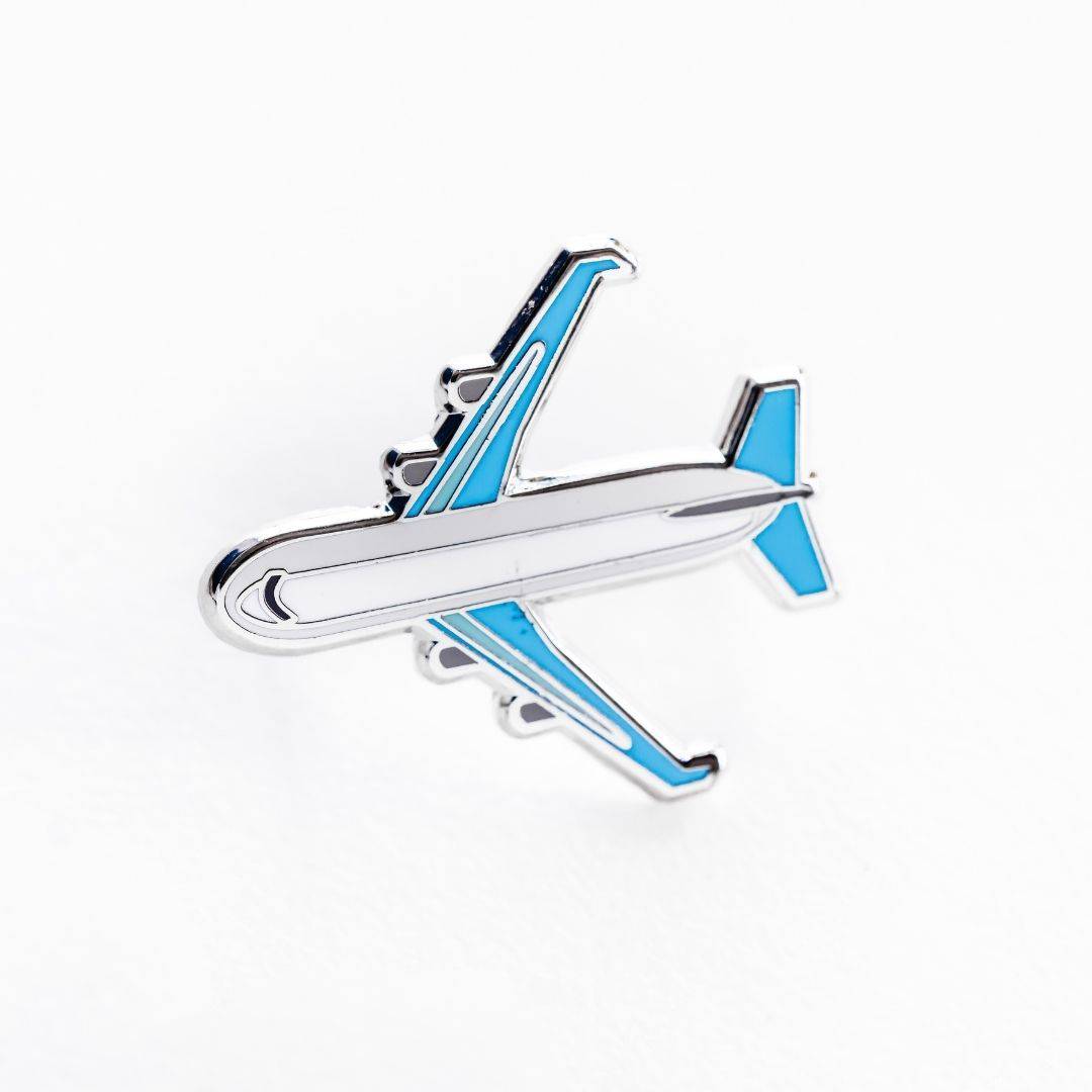 Airplane Enamel Pin - A perfect gift for aviation lovers!