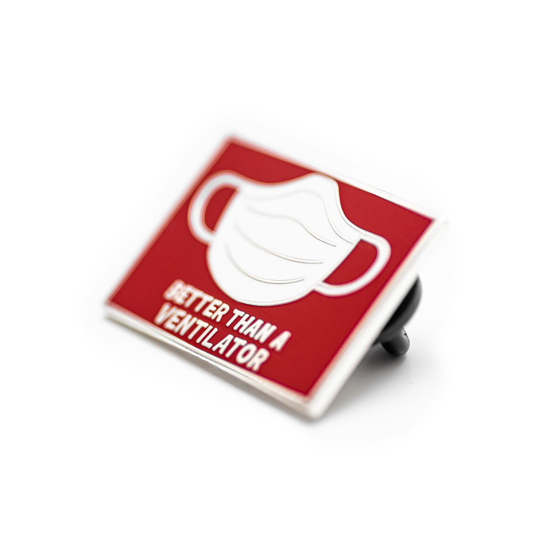 Better Than a Ventilator Pin – Hard Enamel Lapel Pin With Double Posts