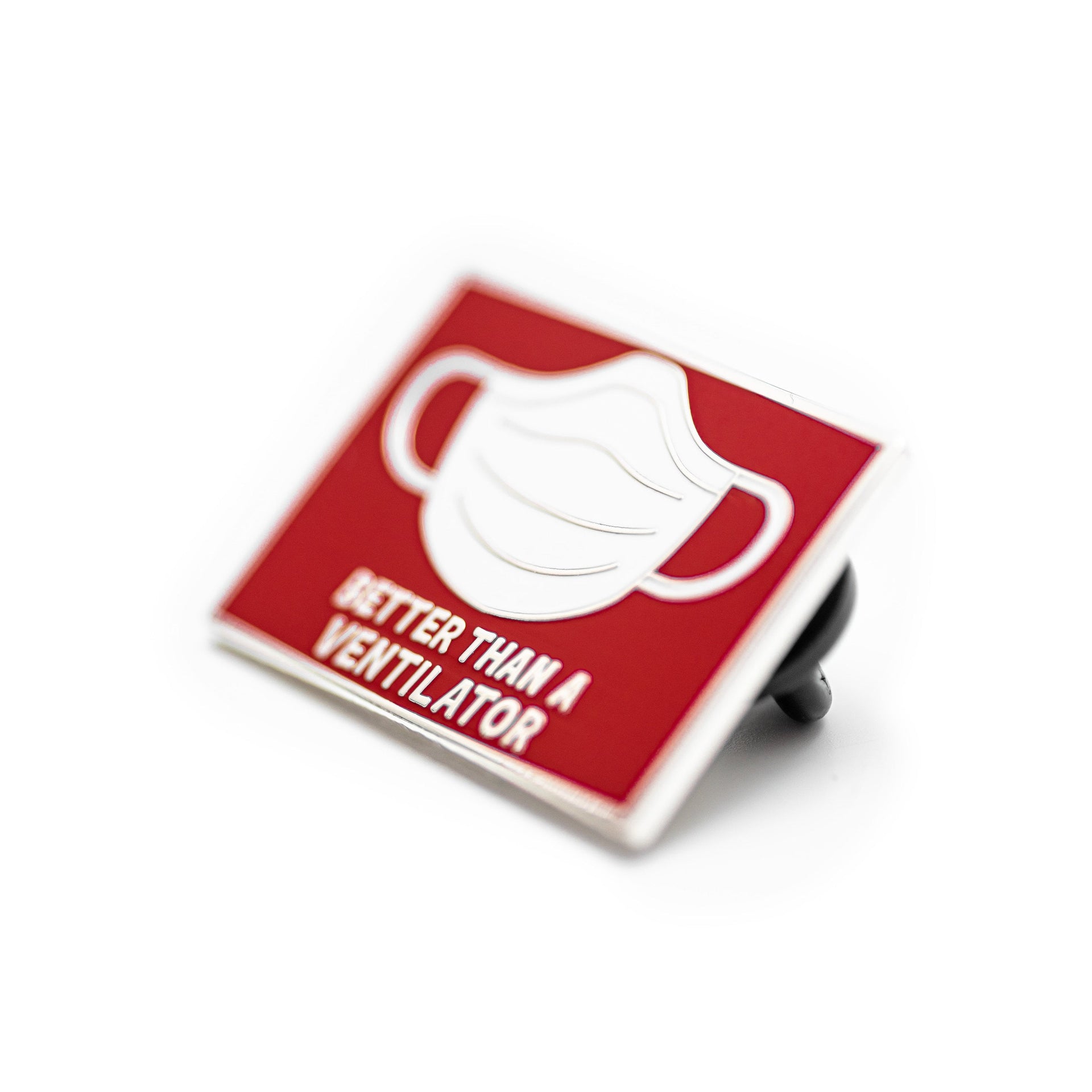 Better Than a Ventilator Pin – Hard Enamel Lapel Pin With Double Posts