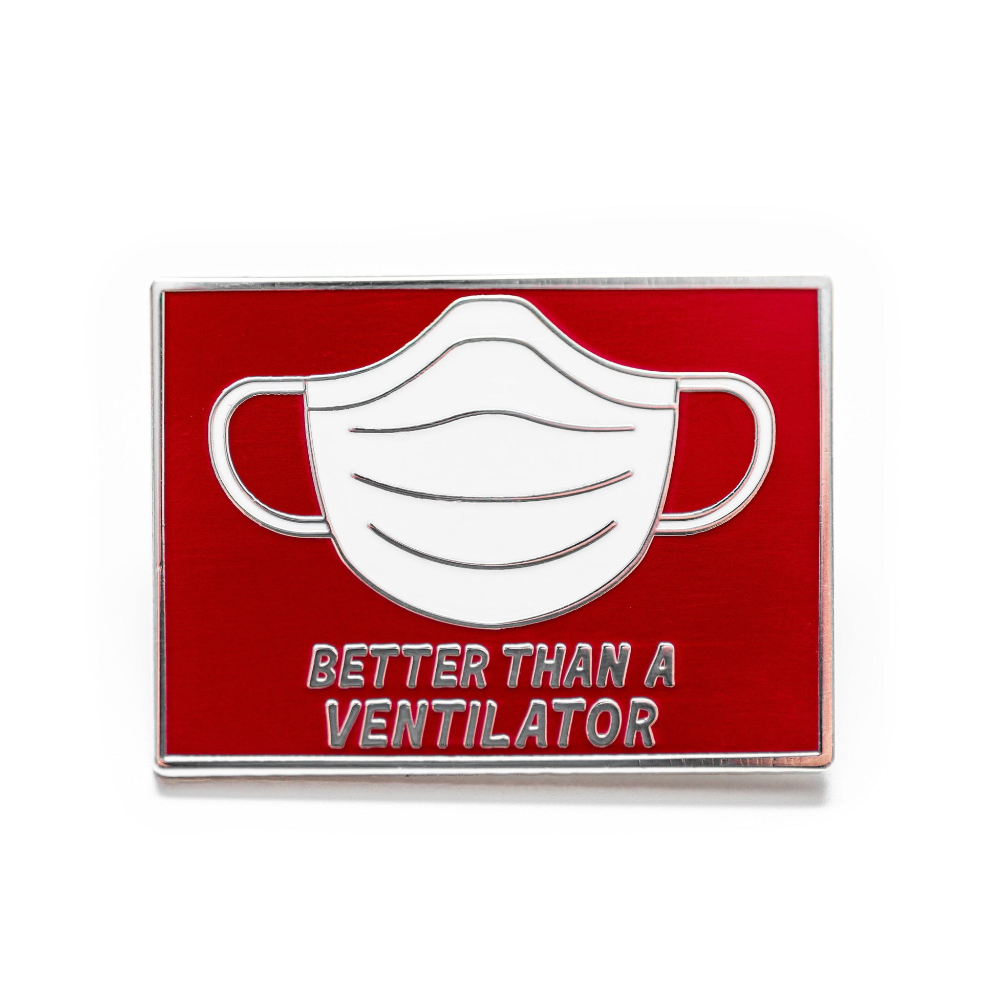 Better Than a Ventilator Pin – Hard Enamel Lapel Pin With Double Posts