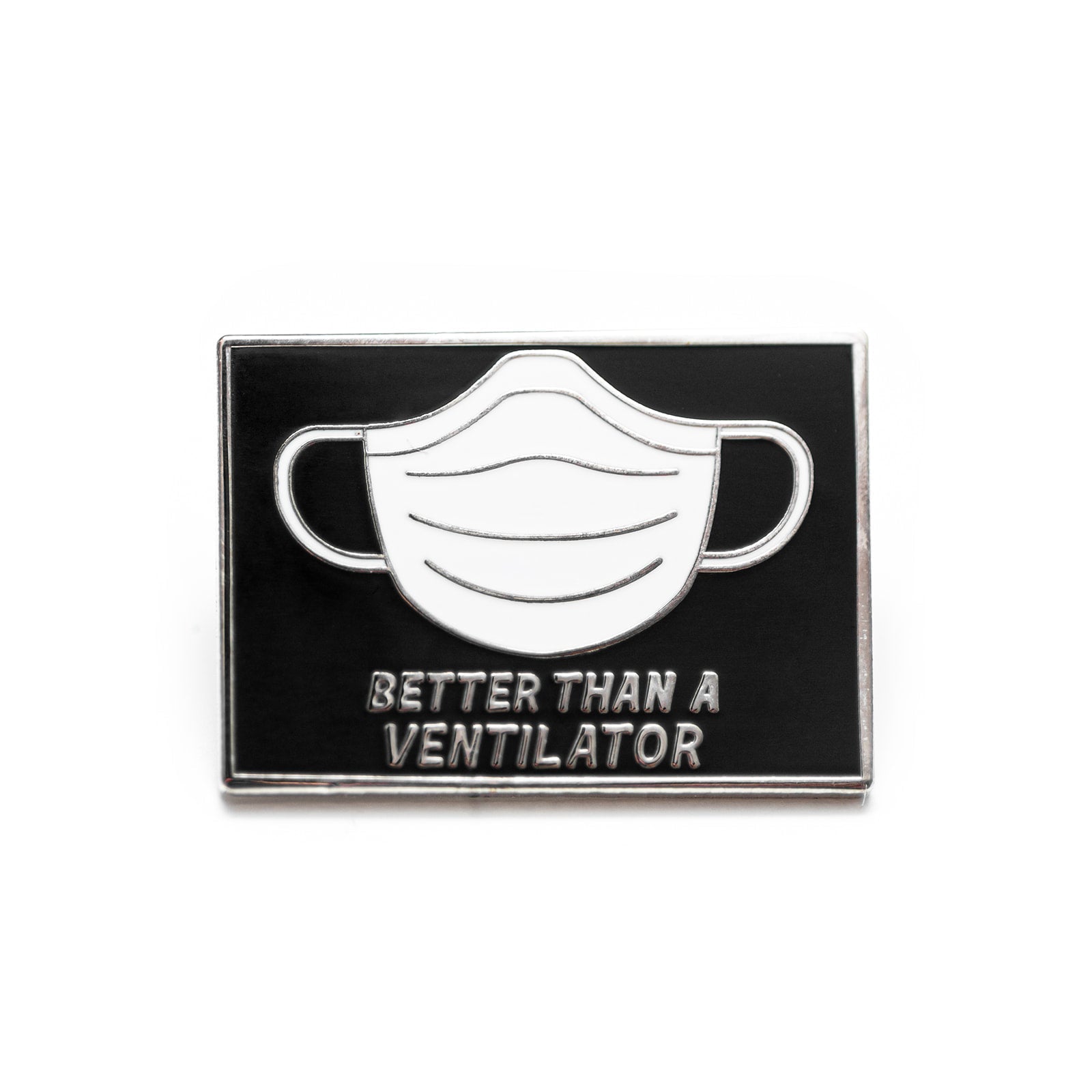 Better Than a Ventilator Pin – Hard Enamel Lapel Pin With Double Posts
