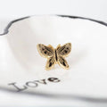 Black Butterfly Enamel Pin – Symbol of Strength, Mystery & Rebirth