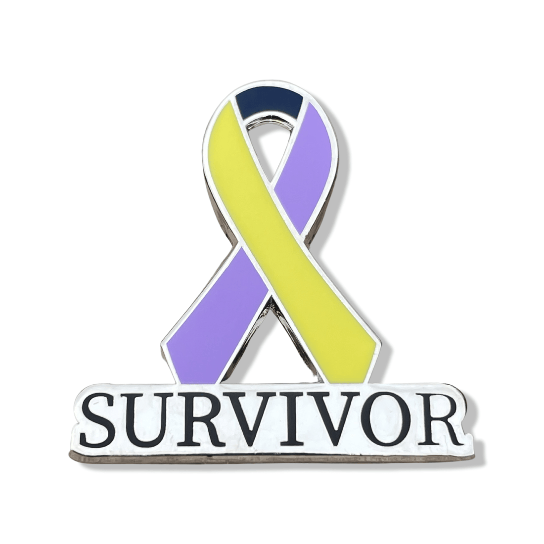 Bladder Cancer Awareness Pin – Hard Enamel Lapel Pin With Rubber Backing