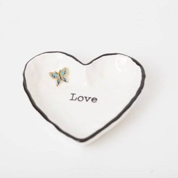 Blue Butterfly Enamel Pin – Symbol of Healing, Peace & Something Blue