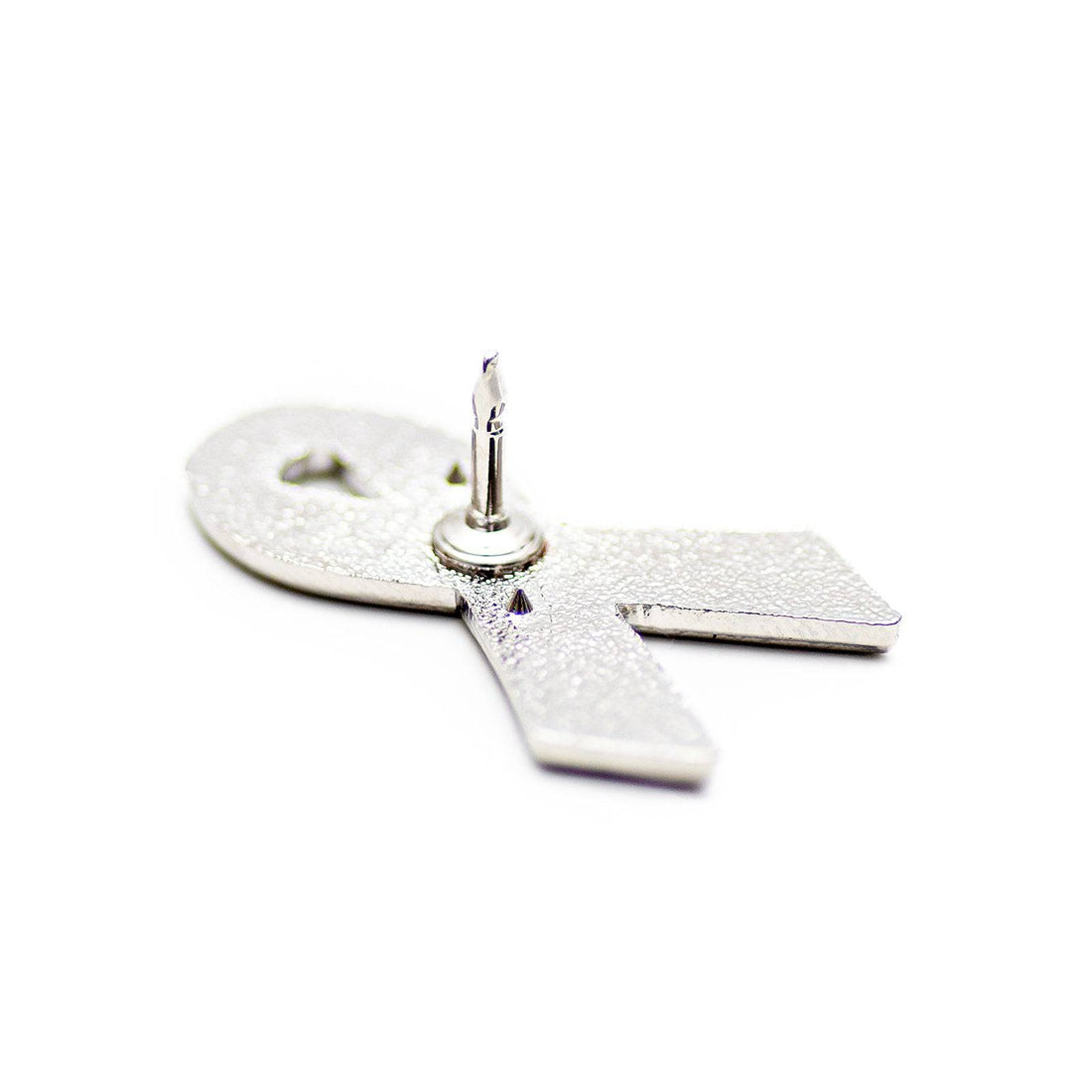 BPD Awareness Pin - Hard Enamel Ribbon Brooch with Secure Rubber Back