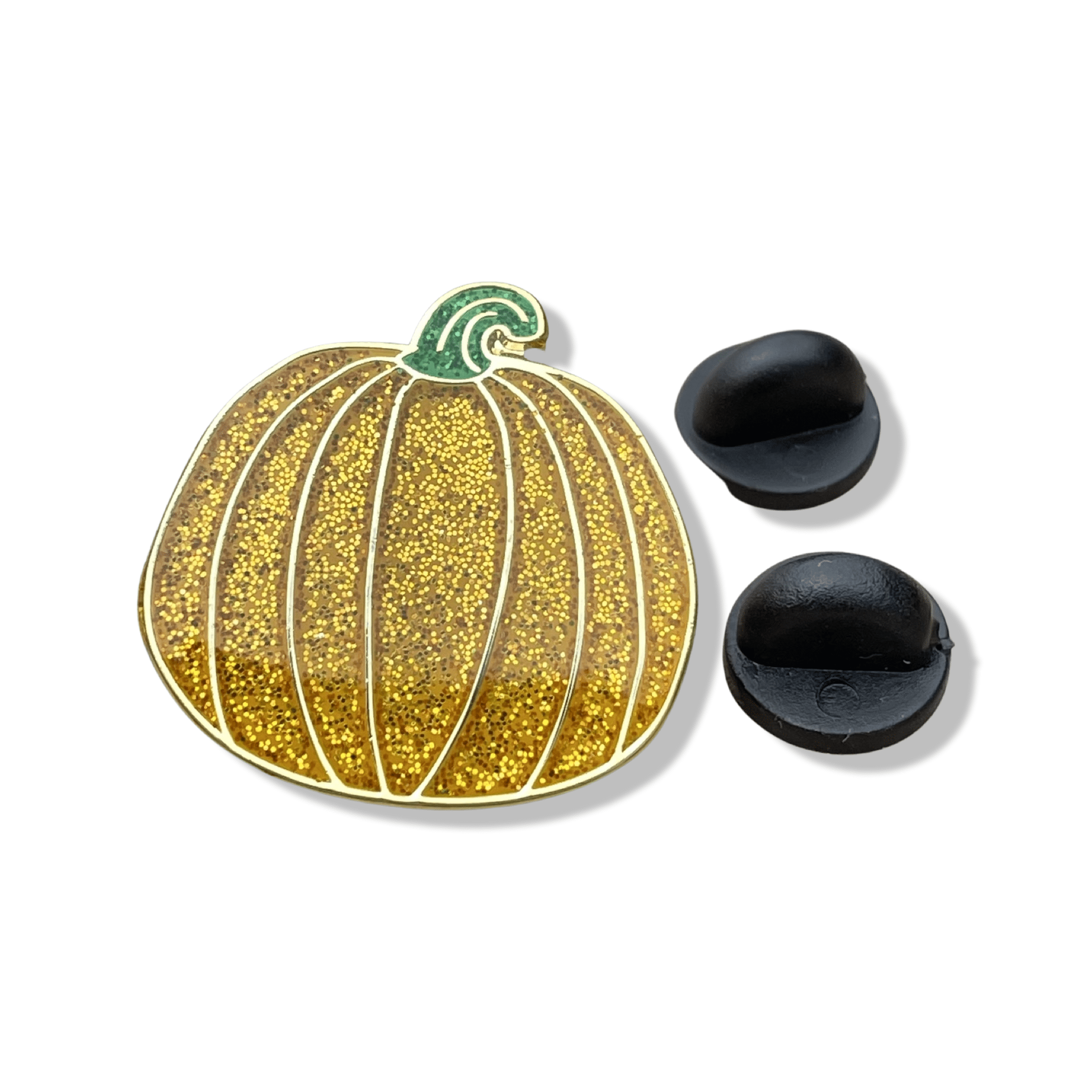 Gold Pumpkin Enamel Pin
