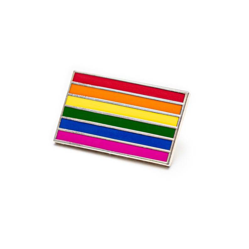 Rainbow Pride Flag Pin – Six Stripes, Infinite Layers