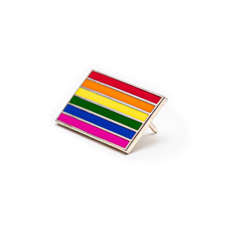 Rainbow Pride Flag Pin – Six Stripes, Infinite Layers