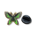 Lime & Black Butterfly Enamel Pin – Symbol of Bold Renewal & Fearless Transformation