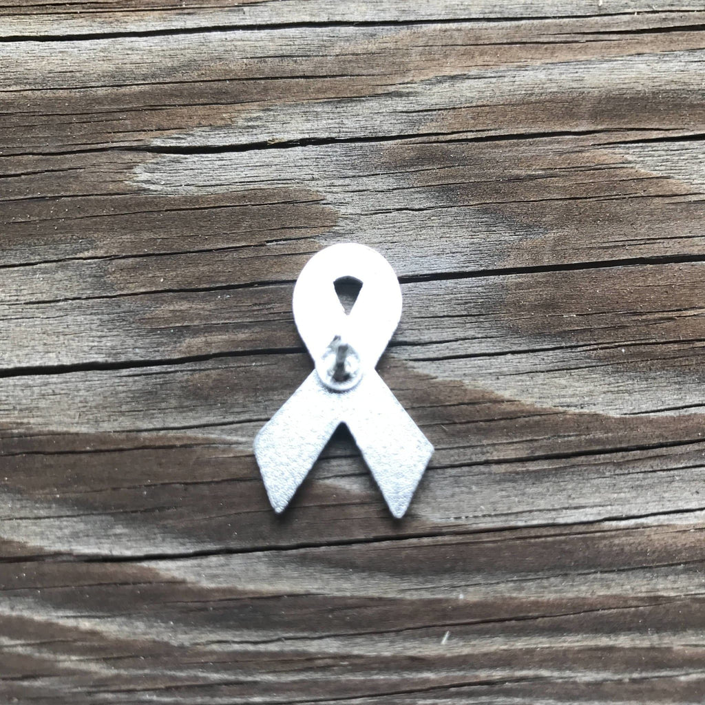 Lime Green Awareness Ribbon Enamel Pin